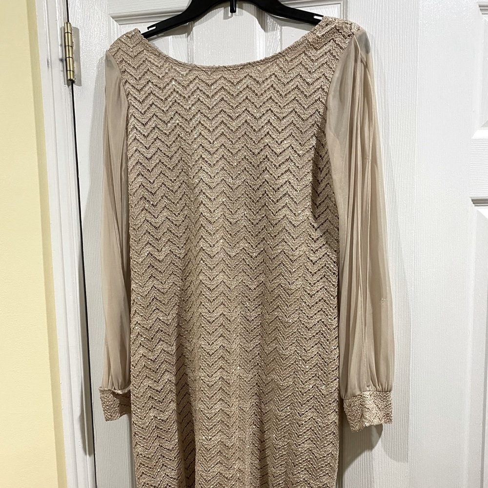 Champagne cocktail dress
